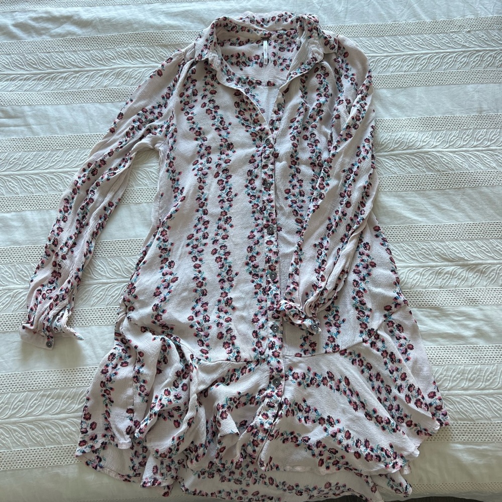 Free People Floral Tunic - Picture 2 of 5
